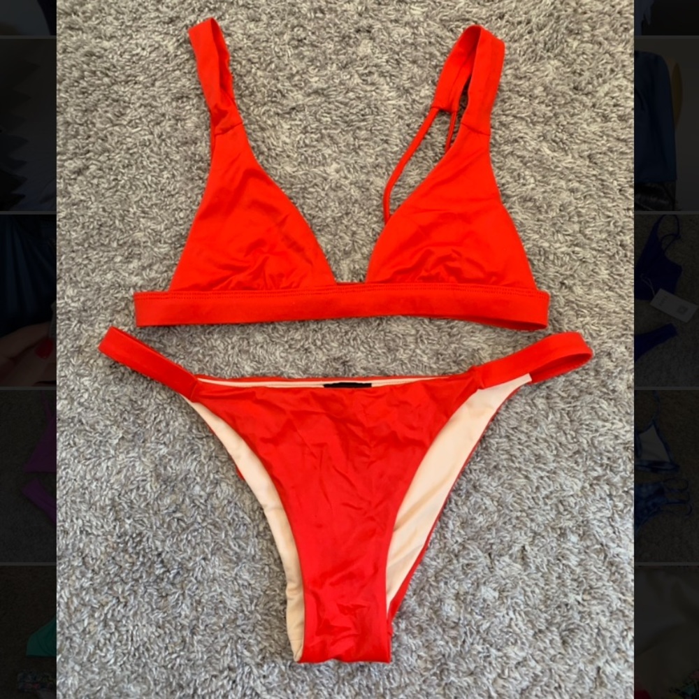Red bikini